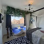 Pharaoh Jacuzzi Pyramids View