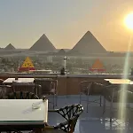 Pharaoh Jacuzzi Pyramids View
